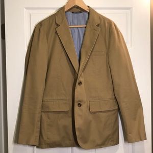 Gap Khaki Cotton Blazer - Men’s Small